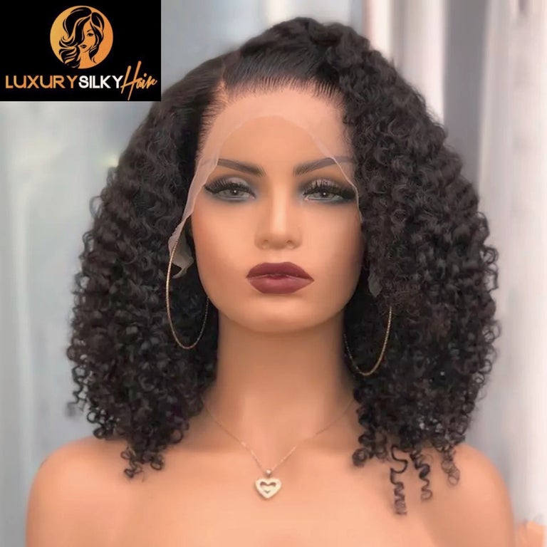 Mink Deep Curly Bob Wig - LuxurySilkyHair