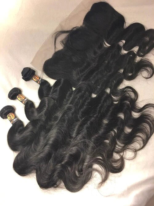 3 Bundles with Frontal Deal - LuxurySilkyHair