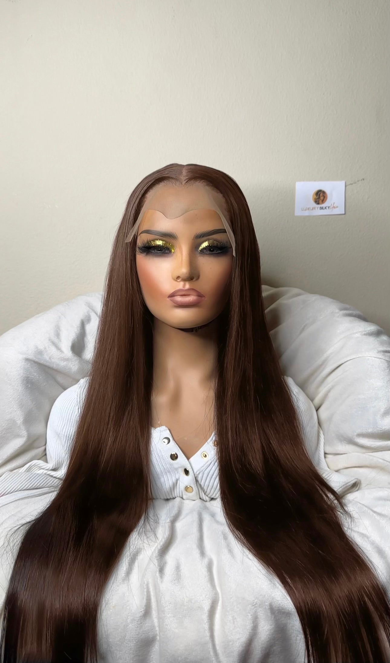 Deep Brown Custom HD Wigs
