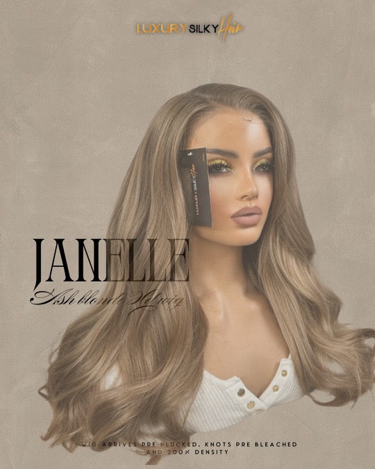 Janelle - Ash Highlight Blonde 5x5 HD Unit