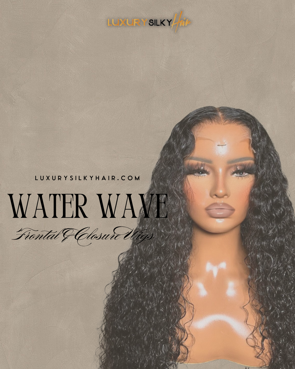 Goddess Water Wave HD Wigs