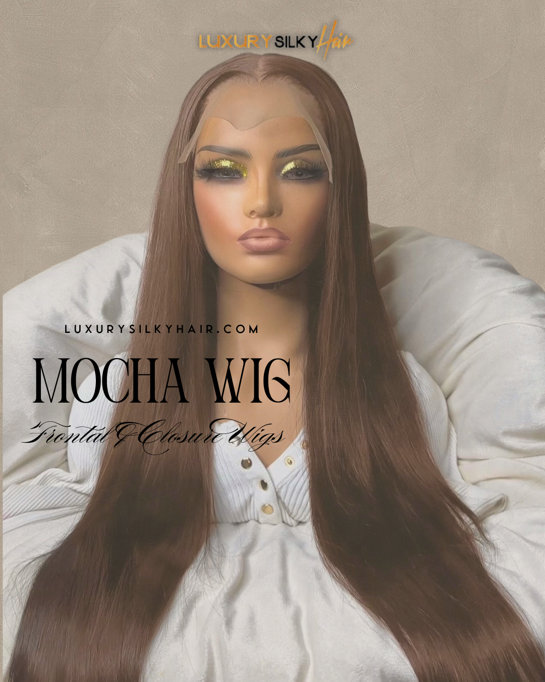 Deep Brown Custom HD Wigs