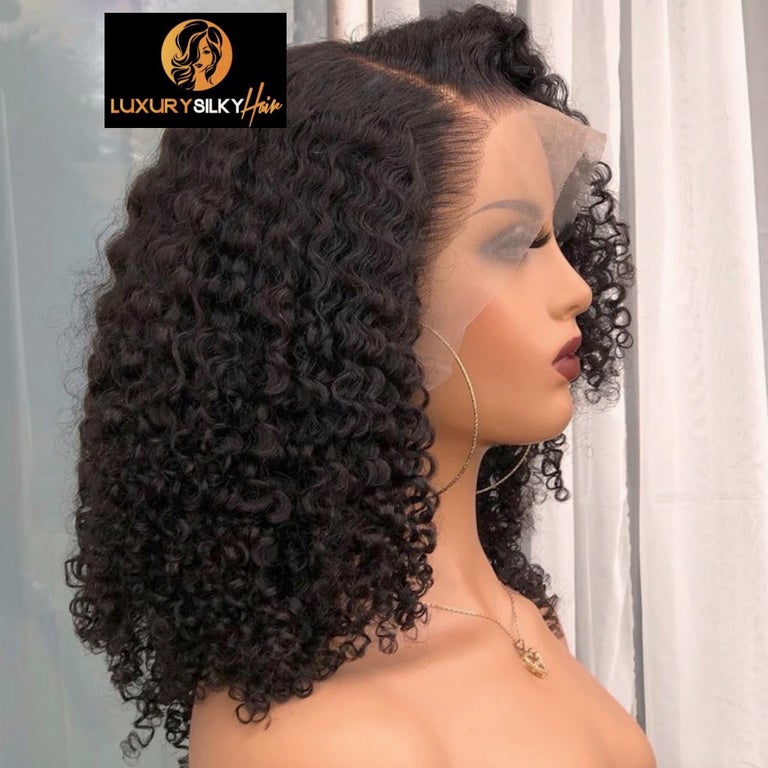 Mink Deep Curly Bob Wig - LuxurySilkyHair