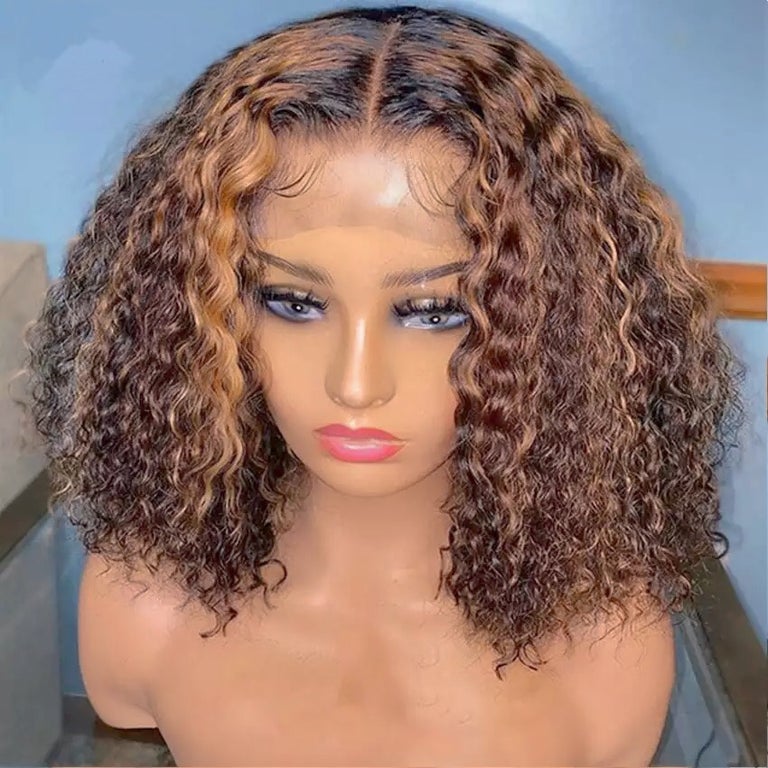 Mink Deep Curly Bob Wig - LuxurySilkyHair