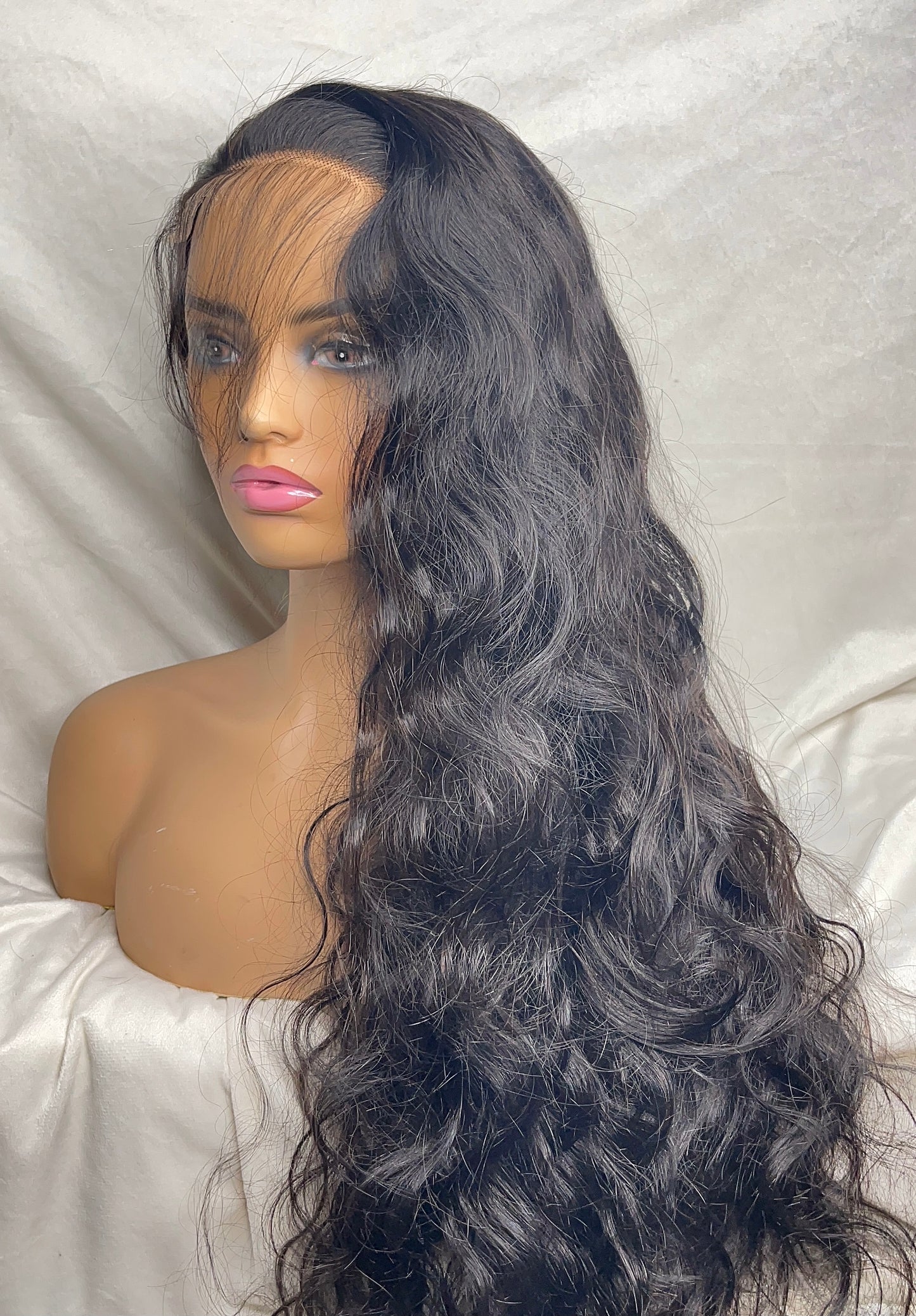 Virgin Transparent Closure Wigs - LuxurySilkyHair