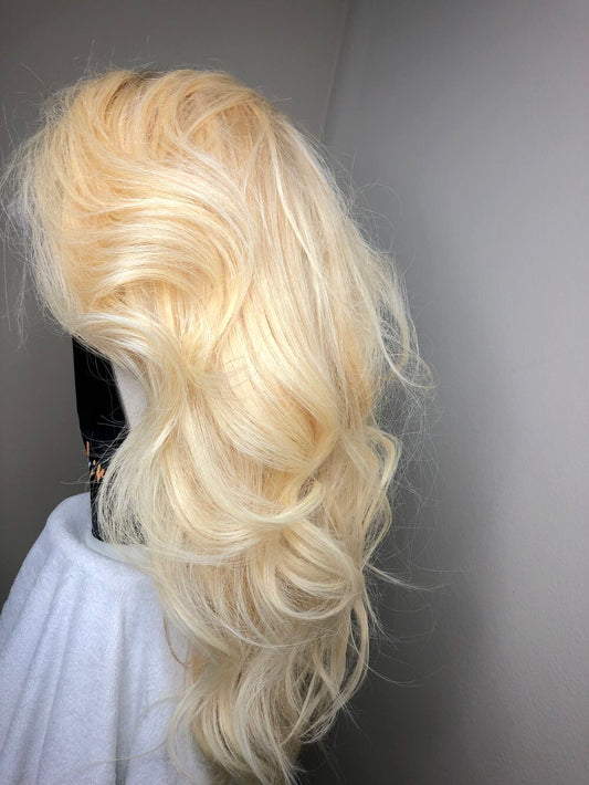 Platinum Blonde Wigs - LuxurySilkyHair