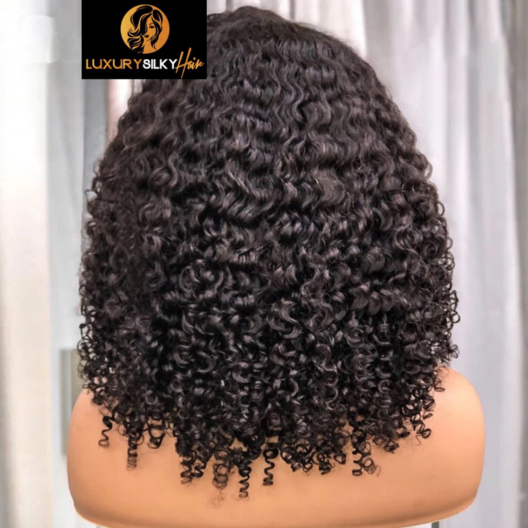 Mink Deep Curly Bob Wig - LuxurySilkyHair