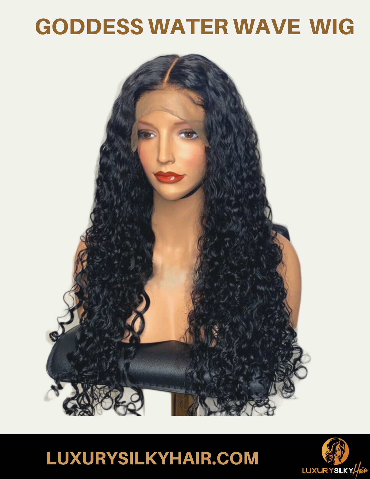 "Goddess" Water Wave Closure & Frontal Wigs - LuxurySilkyHair