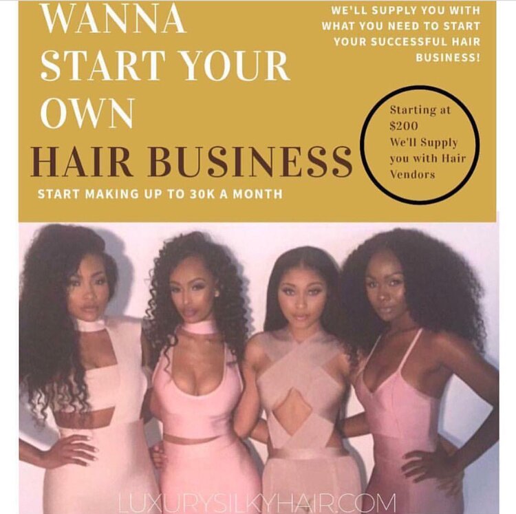 Vendor Plug - Star Your Own Business - $100 - LuxurySilkyHair
